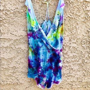 Topshop women’s tie dyed jumper, Small, 1 of 1